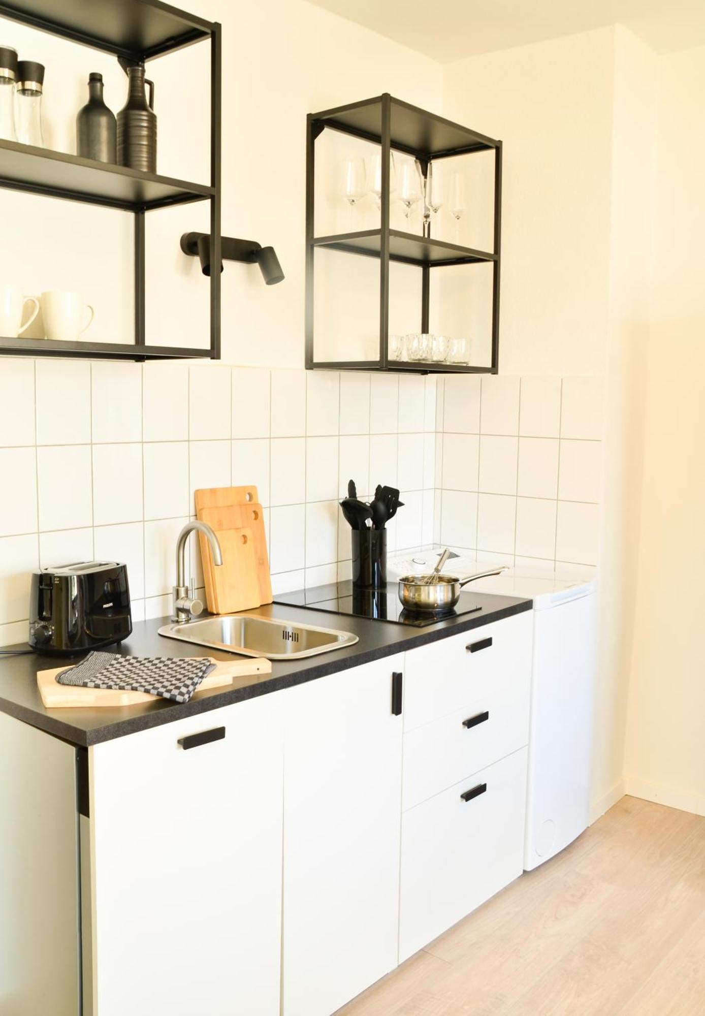 Milpau Bottrop: Modern Central Premium Apartment Exterior photo